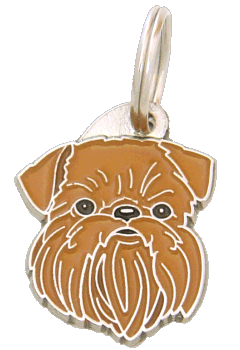 БРЮССЕЛЬСКИЙ ГРИФФОН - pet ID tag, dog ID tags, pet tags, personalized pet tags MjavHov - engraved pet tags online